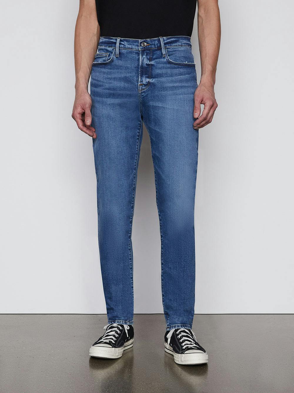 jeans front view